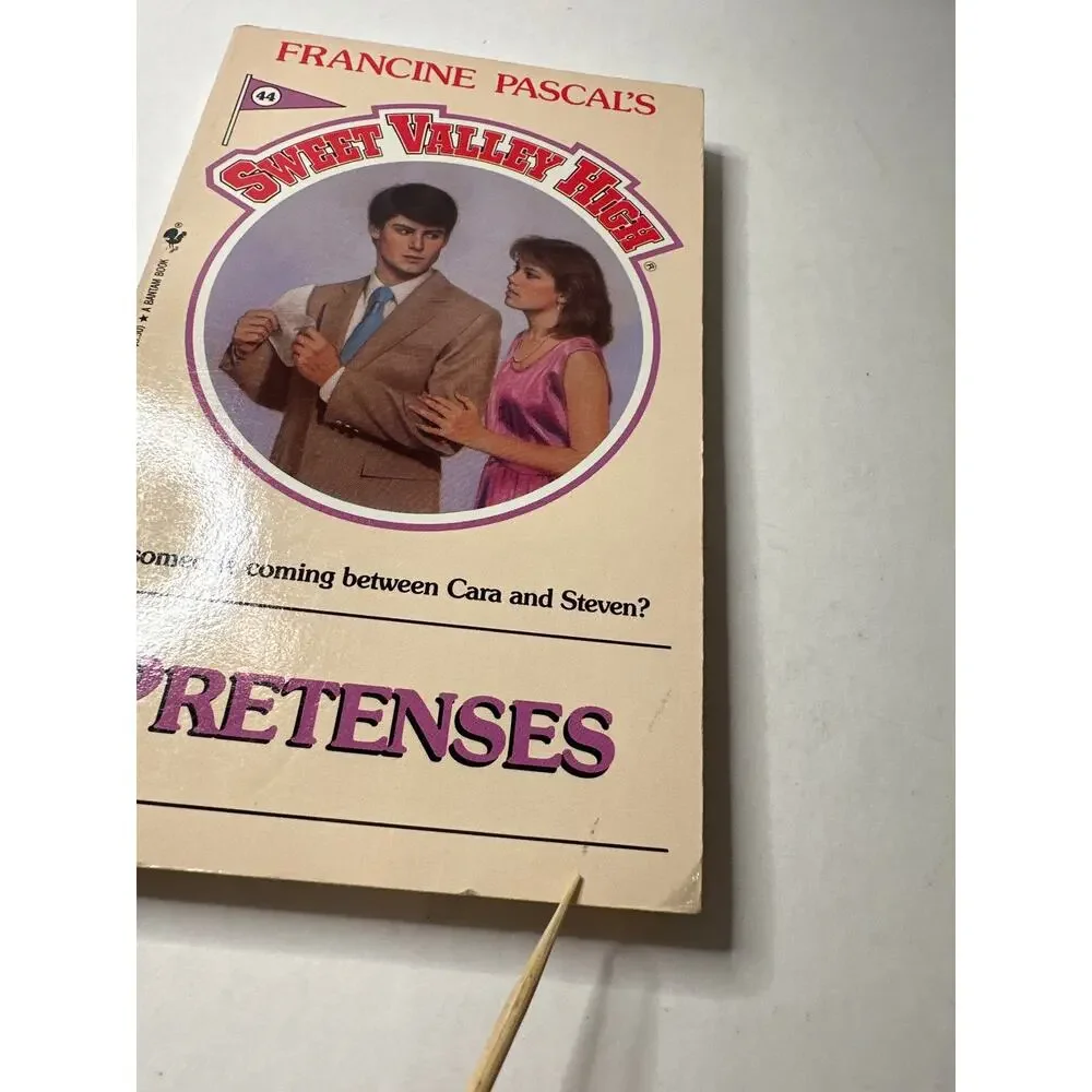Sweet Valley High 1ST Edition First Print Book #44 Pretenses Vintage 1980's